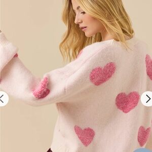 💗LuxxFleece Pearl Heart Top💗